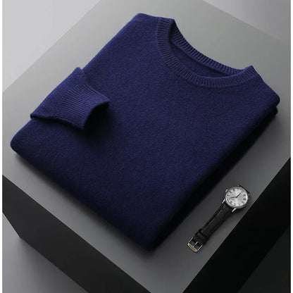 MANSSINO™ | Men's Crew Neck Knit Pullover
