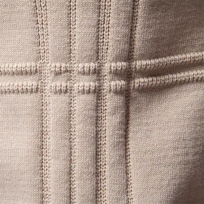 MONVIEL™ | Tonal-Textured Slim Knit