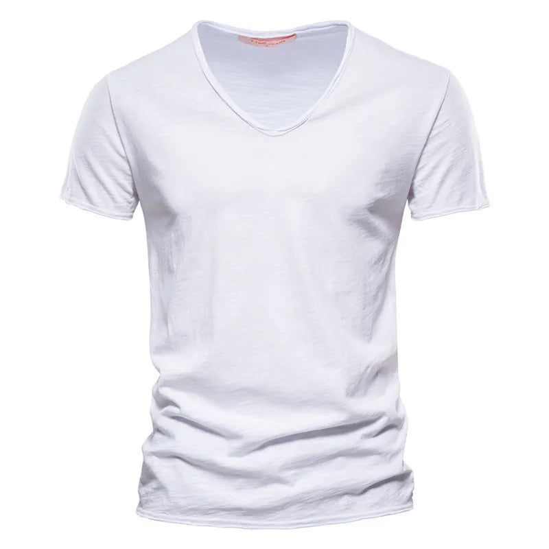 MONVIEL™ | Everyday Cotton V-Neck Tee