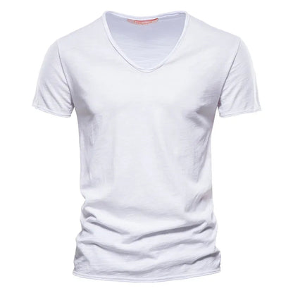 MONVIEL™ | Everyday Cotton V-Neck Tee