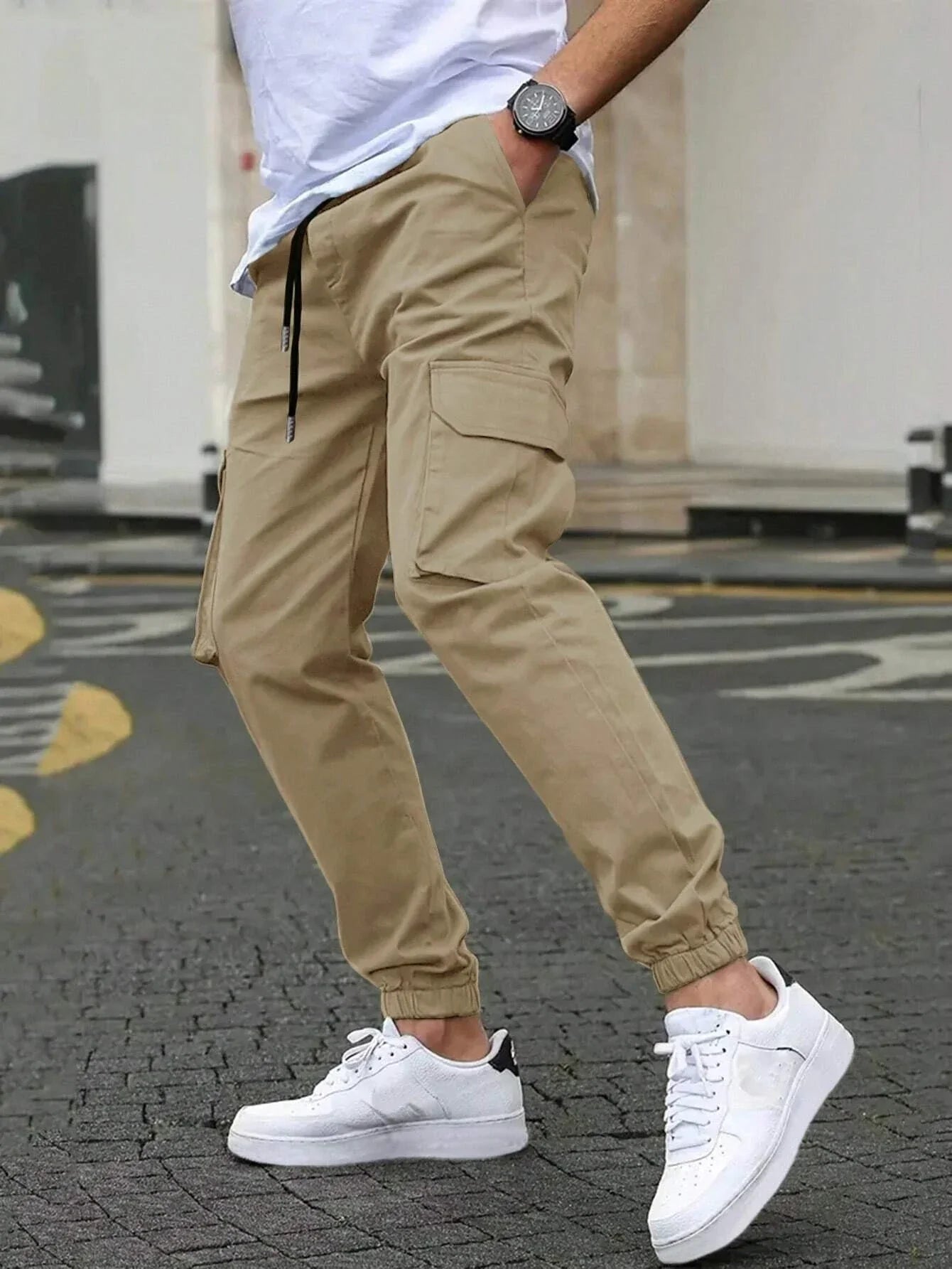 MONVIEL™ | Men's Slim-Fit Cargo Trousers