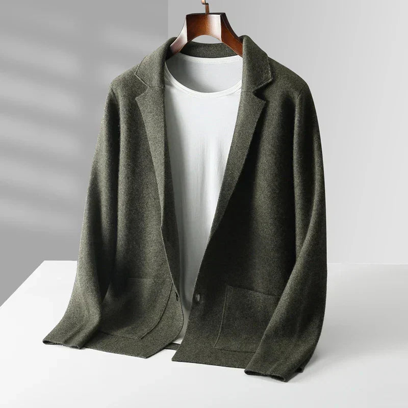 MANSSINO™ | Men's Pure Cashmere Button Cardigan