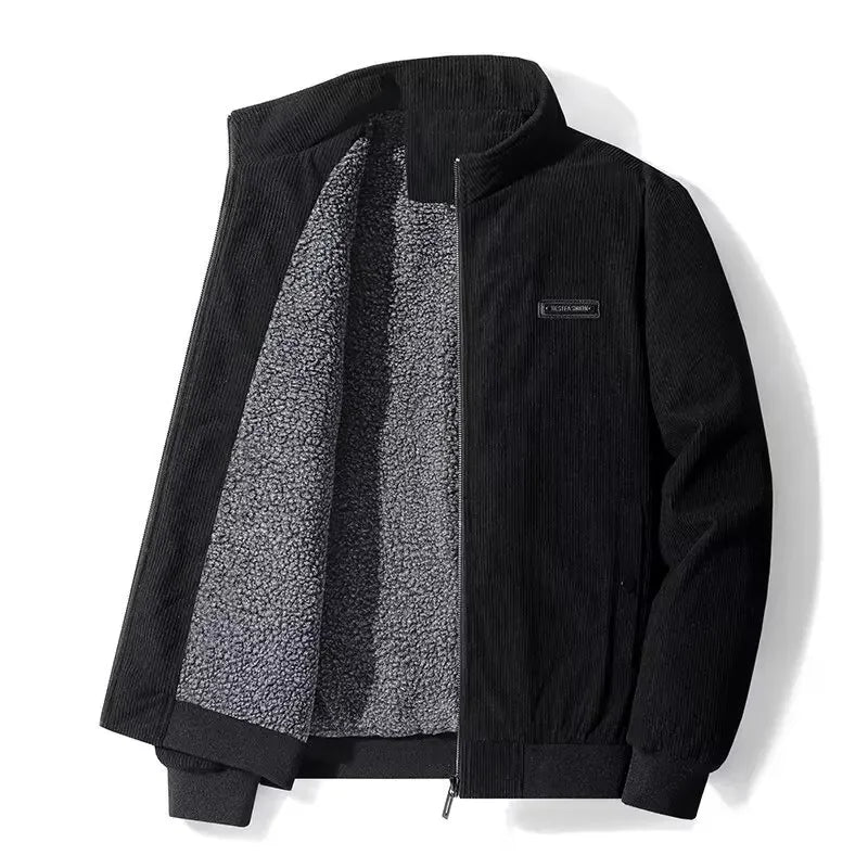 LAURENT MONACO | VESTE EN CORDUROY AVEC DOUBLURE EN POLAIRE