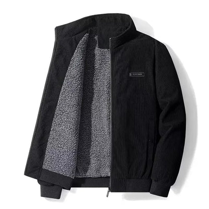 LAURENT MONACO | VESTE EN CORDUROY AVEC DOUBLURE EN POLAIRE