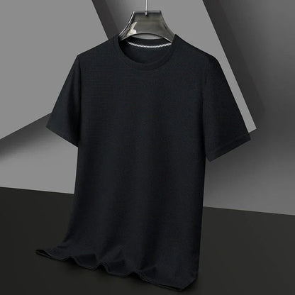 MONVIEL™ | Men's Waffle-Knit Crew Neck T-Shirt