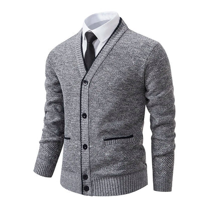 MANSSINO™ | Men's Wool Blend V-Neck Knit