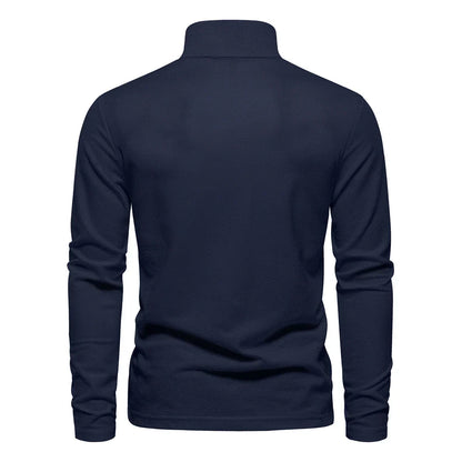 MANSSINO™ | Men's Embroidered Polo Collar Pullover