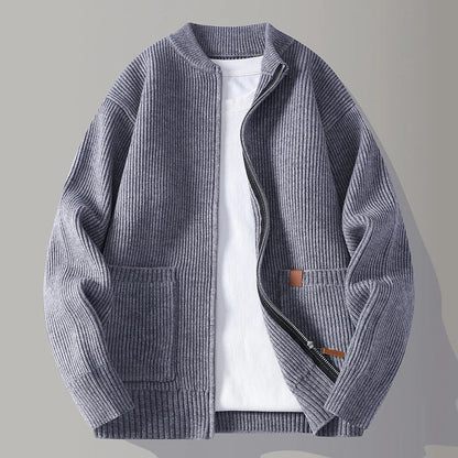 Oskar™ | Veste zippée en velours côtelé