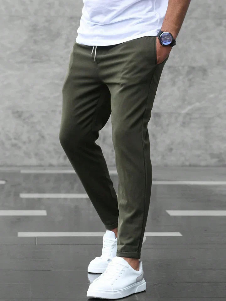MONVIEL | Slim Stretch Trousers