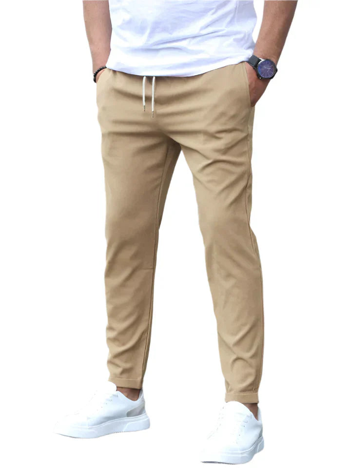MONVIEL | Slim Stretch Trousers