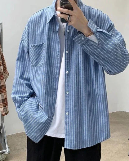 Édouard™ | Chemise rayée oversize