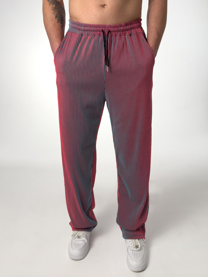 MANSSINO™ | Men's Lightweight Pinstripe Drawstring Trousers