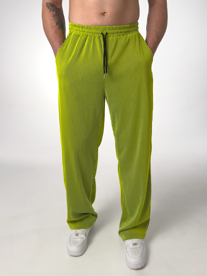 MANSSINO™ | Men's Lightweight Pinstripe Drawstring Trousers