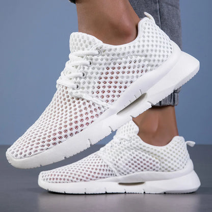 MANSSINO™ | Men's Open-Mesh Lace-Up Walking Sneaker