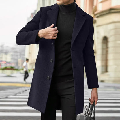 MANSSINO™ | Wool Blend Overcoat