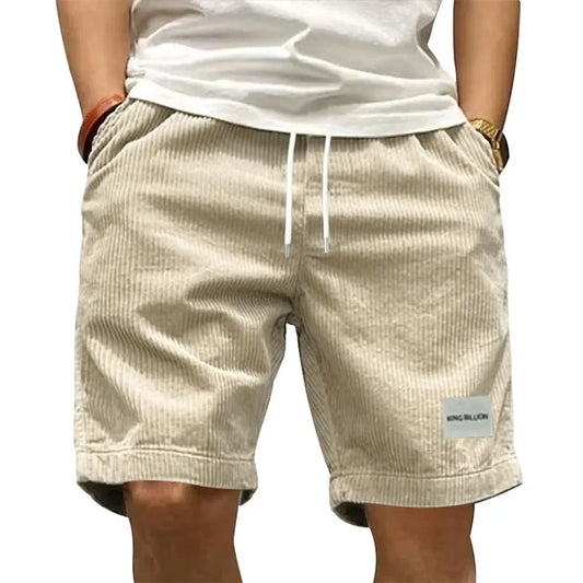 LAURENT MONACO | SHORTS CARGO EN CORDUROY POUR HOMMES