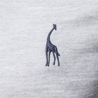MANSSINO™ | Men's Embroidered Polo Collar Pullover