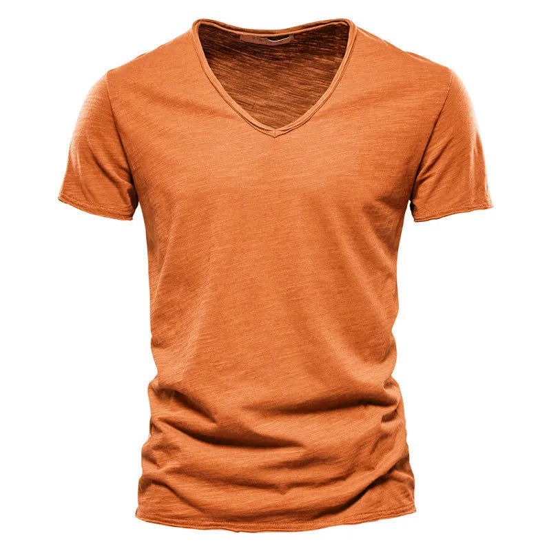 MONVIEL™ | Everyday Cotton V-Neck Tee