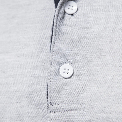 MANSSINO™ | Men's Embroidered Polo Collar Pullover