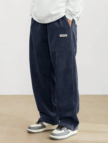 MANSSINO™ | Men's Wide-Leg Corduroy Trousers