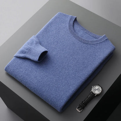 MANSSINO™ | Men's Crew Neck Knit Pullover