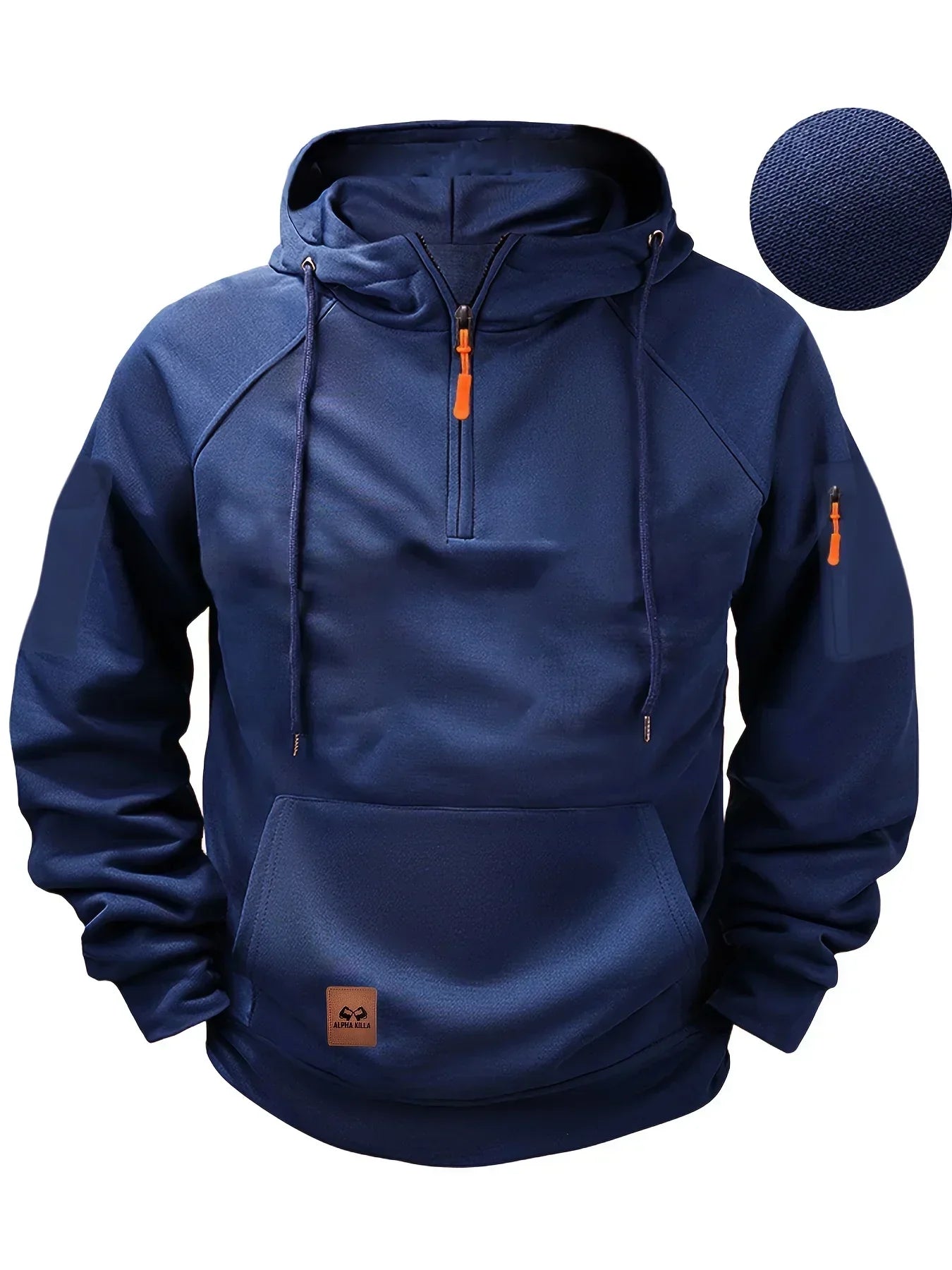 MONVIEL | Mens Zip-Up Hoodie