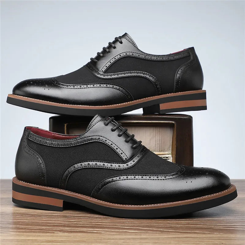 MONVIEL | CLASSIC LEATHER SMART SHOES