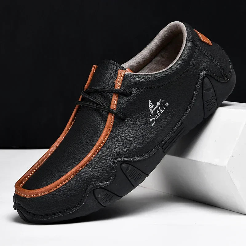 MANSSINO™ | Men's Orthopedic Leather Lace-Up Shoe