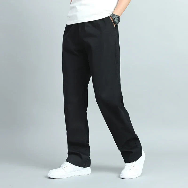 LAURENT MONACO | PANTALONS AMPLE HOMME EN COTON