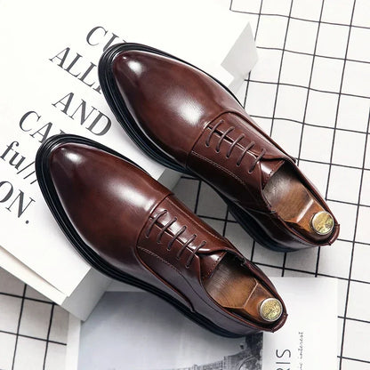 MANSSINO™ | Men's Classic Lace-Up Oxford Shoe