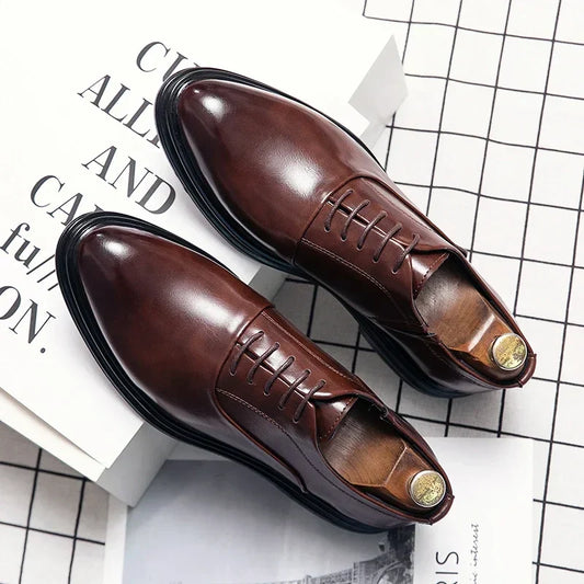 MANSSINO™ | Men's Classic Lace-Up Oxford Shoe