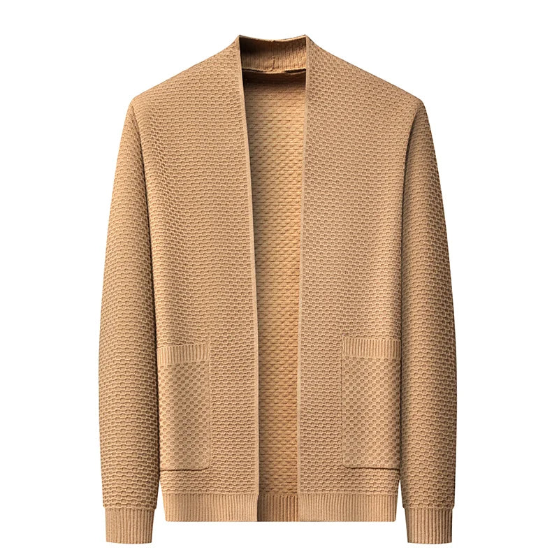 MANSSINO™ | Soft Jacquard Autumn Jacket