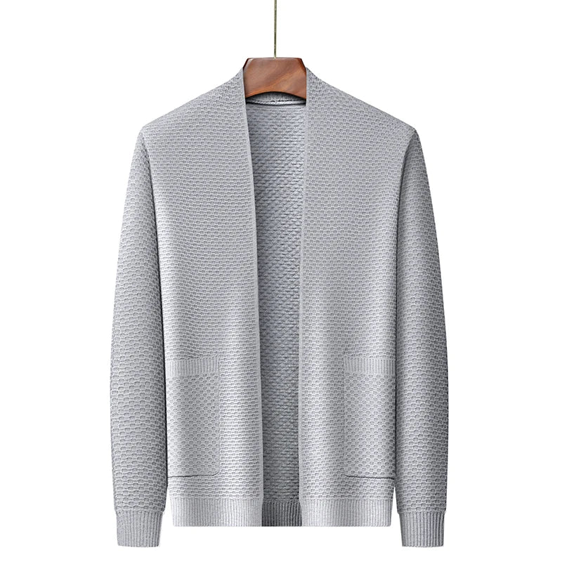 MANSSINO™ | Soft Jacquard Autumn Jacket