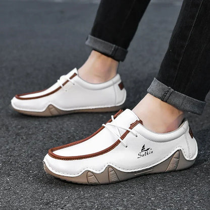 MANSSINO™ | Men's Orthopedic Leather Lace-Up Shoe