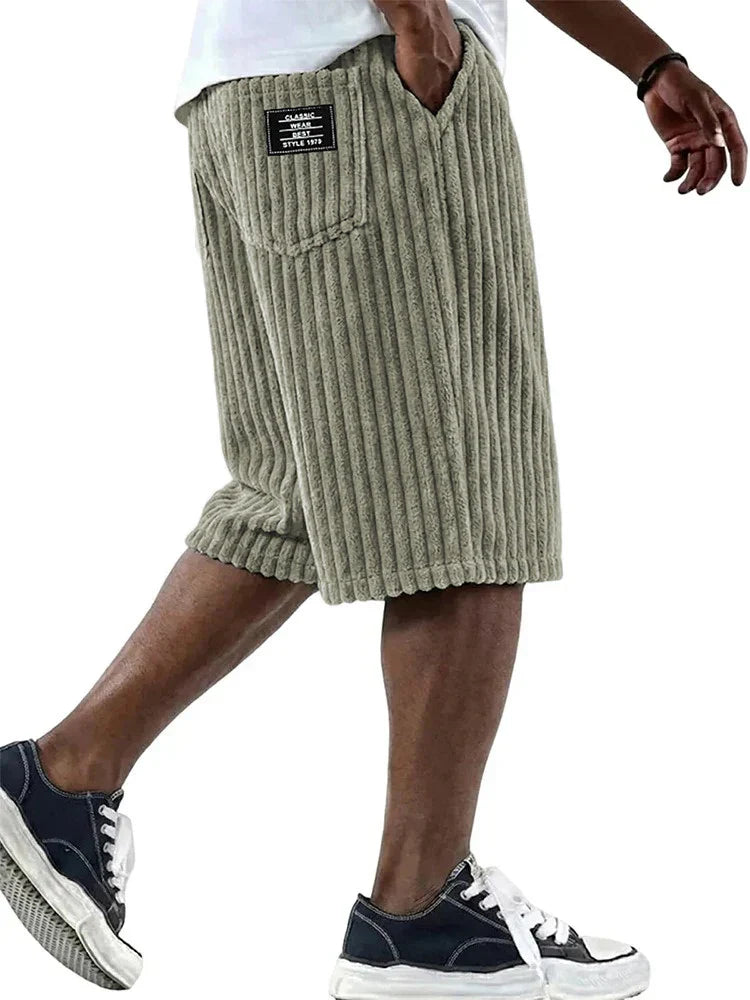 MANSSINO™ | Men's Wide-Wale Corduroy Lounge Shorts