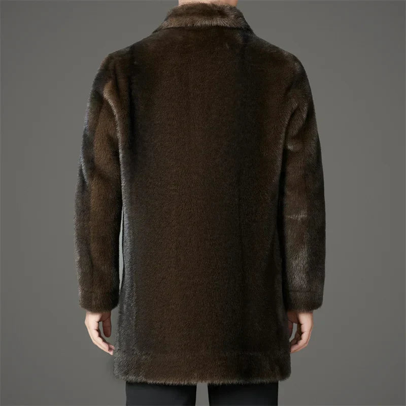MANSSINO™ | Faux Fur Overcoat