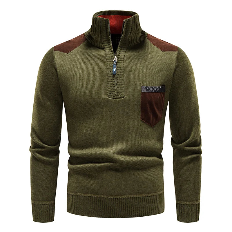 Benoît™ | Pull polaire col zippé