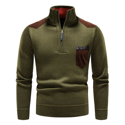 Benoît™ | Pull polaire col zippé