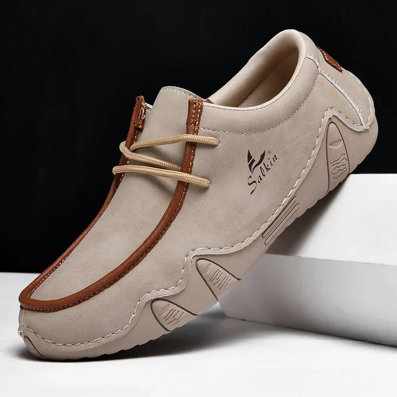 MANSSINO™ | Men's Orthopedic Leather Lace-Up Shoe