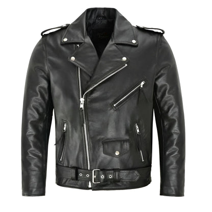 LAURENT MONACO | VESTE EN CUIR POUR HOMME CLASSIQUE