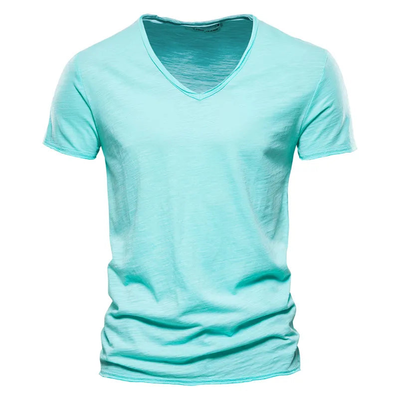 MONVIEL™ | Everyday Cotton V-Neck Tee