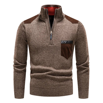 Benoît™ | Pull polaire col zippé