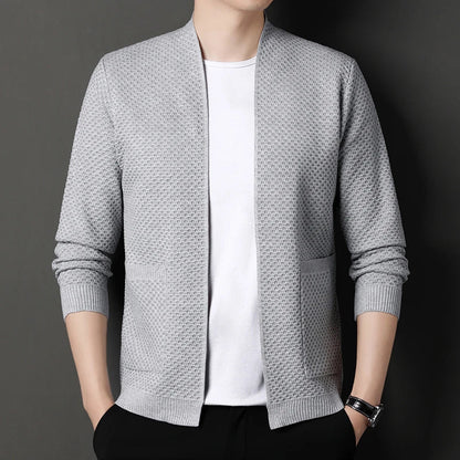 MANSSINO™ | Soft Jacquard Autumn Jacket