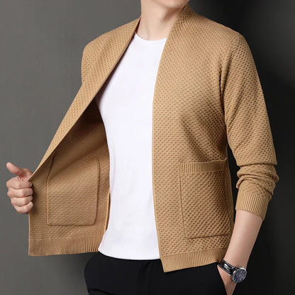 MANSSINO™ | Soft Jacquard Autumn Jacket