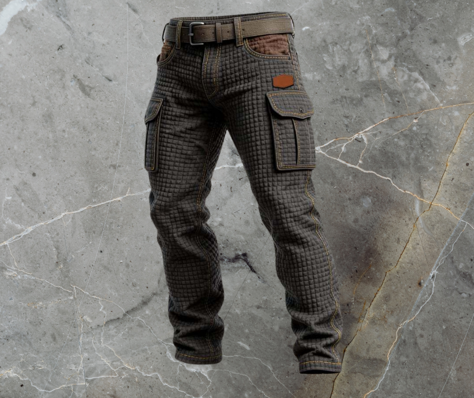 MONVIEL | Mens Reinforced Cargo Trousers