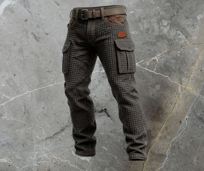 MONVIEL | Mens Reinforced Cargo Trousers
