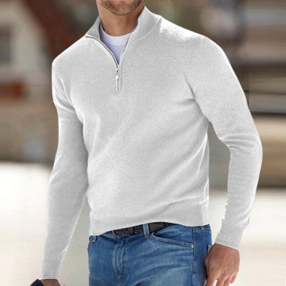 MONVIEL | Mens Half-Zip Knit