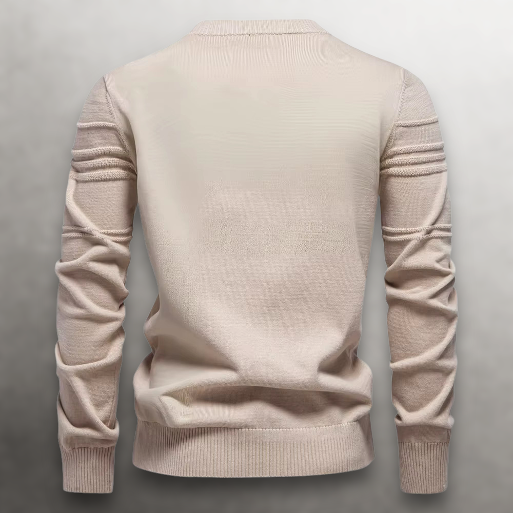 MONVIEL™ | Tonal-Textured Slim Knit