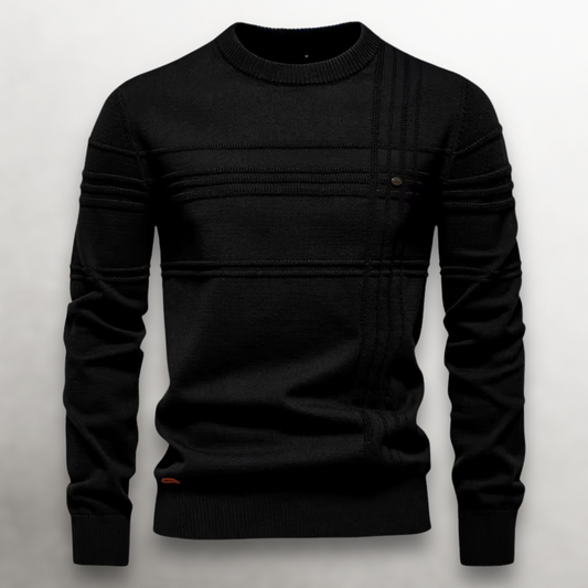 MONVIEL™ | Tonal-Textured Slim Knit