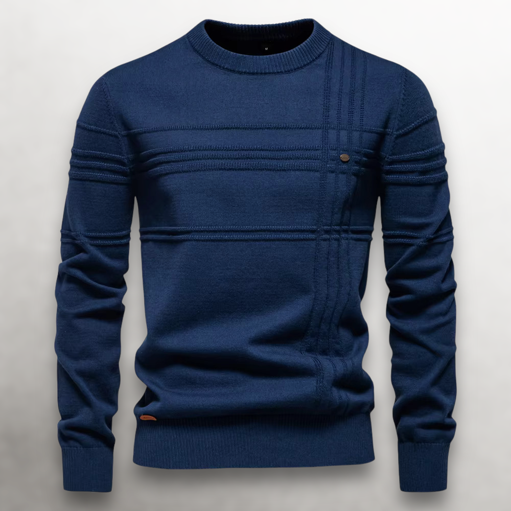 MONVIEL™ | Tonal-Textured Slim Knit